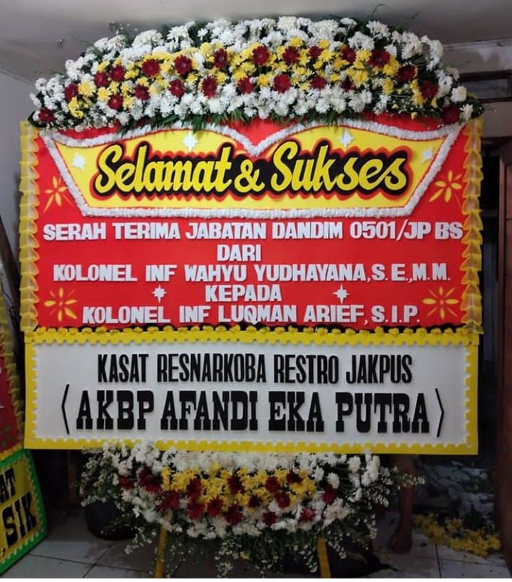 Bunga Papan Selamat & Sukses #21